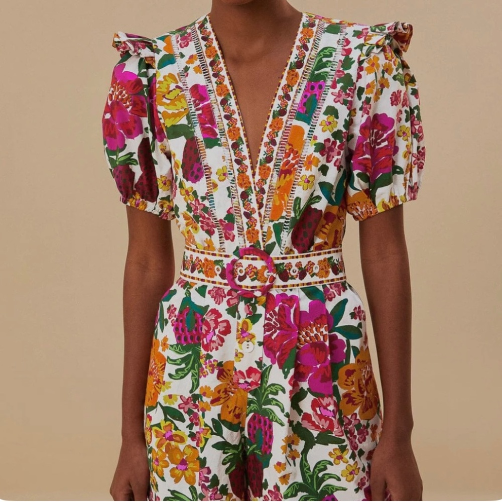 Brand New FARM RIO ROMPER